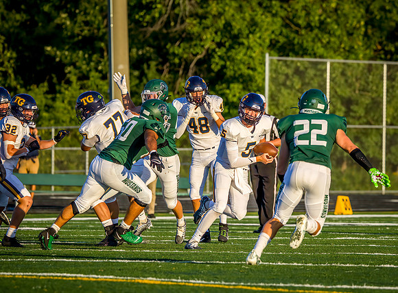 Mounds View vs Totino Grace Varsity Football 49