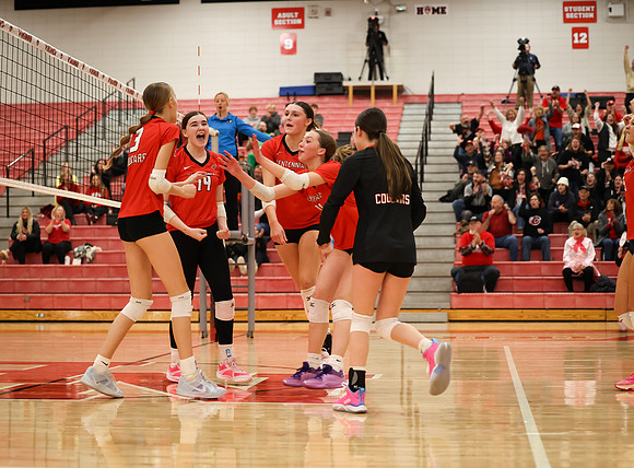 Centennial vs Anoka Girls Varsity Volleyball 233