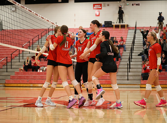 Centennial vs Anoka Girls Varsity Volleyball 236