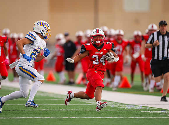 Centennial vs STMA JV Football 153