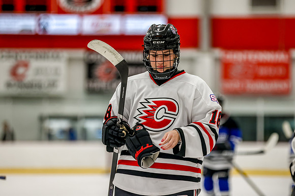 Centennial vs Roger JV Hockey 74