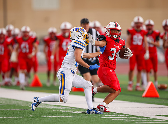 Centennial vs STMA JV Football 156