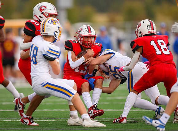 Centennial vs STMA JV Football 165