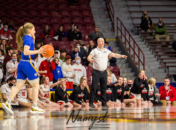 Centennial vs STMA Girls Basketball - State Tournament 125