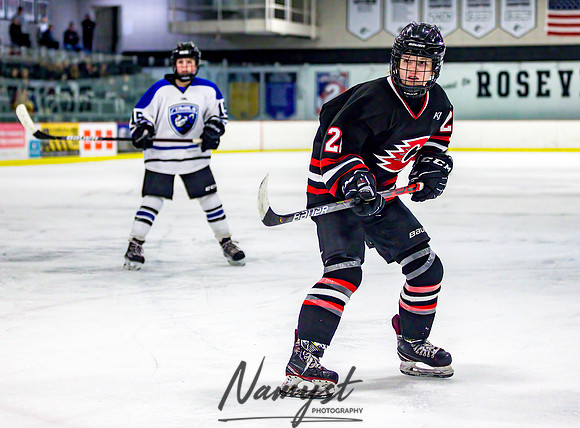Centennial-Spring Lake Park vs Rogers Girls Varsity Hockey 239