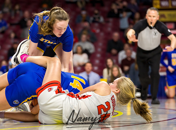 Centennial vs STMA Girls Basketball - State Tournament 035