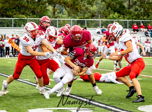 Centennial vs Maple Grove JV Football 19