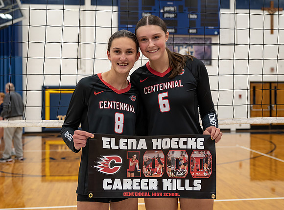 Centennial vs Totino-Grace Girls Varsity Volleyball 305