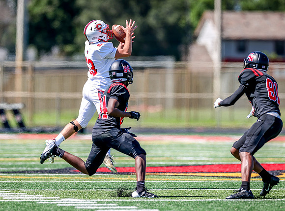 Centennial vs Coon Rapids JV Football 80