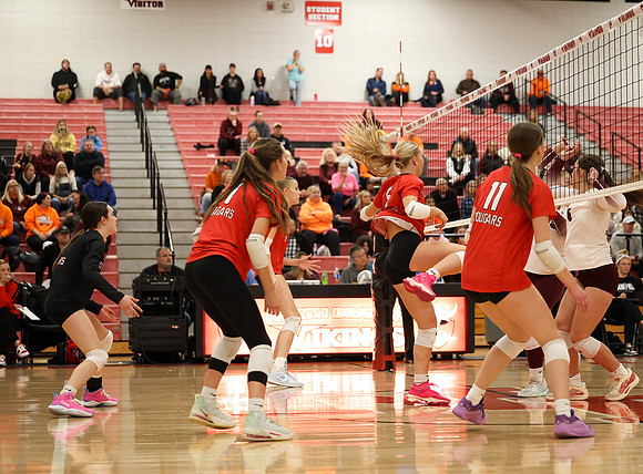 Centennial vs Anoka Girls Varsity Volleyball 117