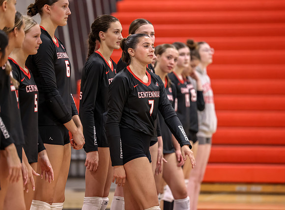 Centennial vs Coon Rapids Girls Varsity Volleyball 7