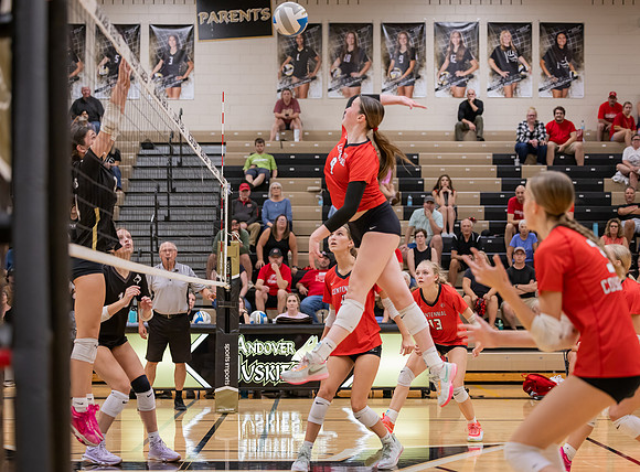 Centennial vs Andover Girls Varsity Volleyball 85