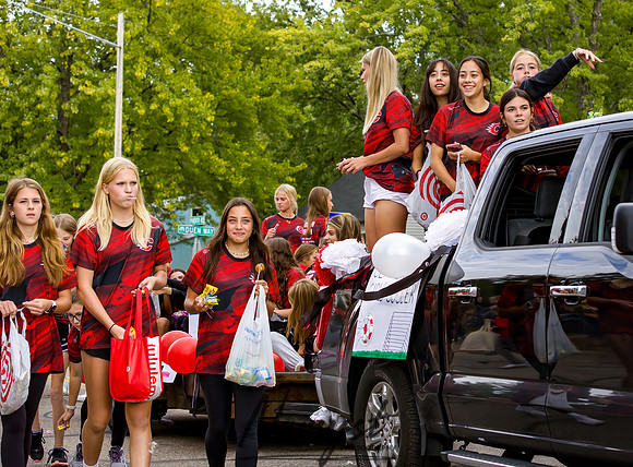Centennial High School Homecoming Parade 71