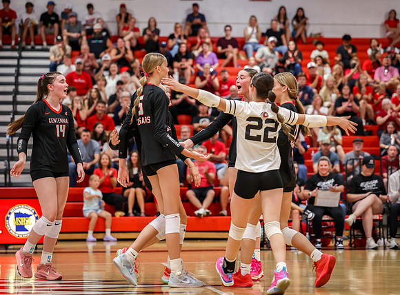 2600 Centennial vs Cambridge-Isanti Girls Varsity Volleyball