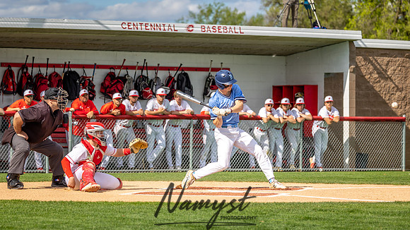 Centennial vs Blaine Varsity Baseball 027