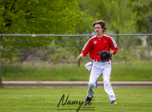 Centennial vs Washburn 9th Grade Baseball 081