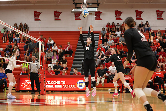 Centennial vs Cambridge-Isanti Girls Varsity Volleyball 115
