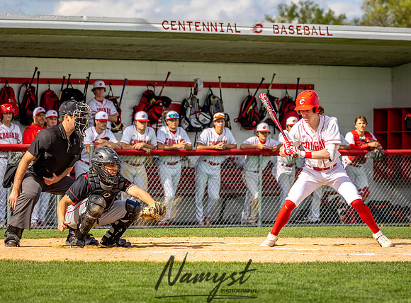 Centennial vs Duluth East Varsity Baseball 264