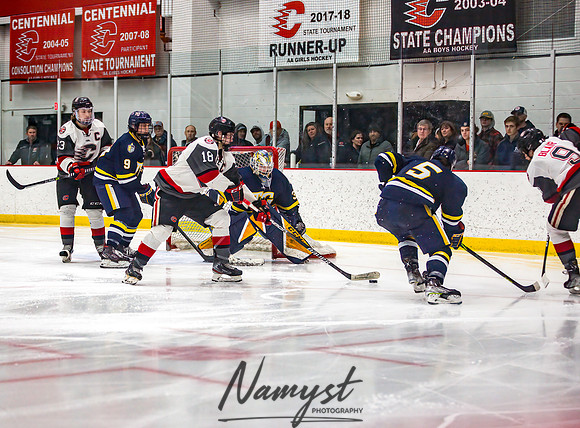 Centennial vs Totino-Grace Varsity Hockey 410