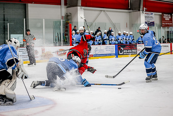Centennial vs Blaine Varsity Hockey 118