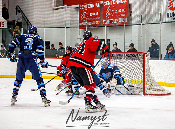 Centennial vs Blaine Varsity Hockey 171