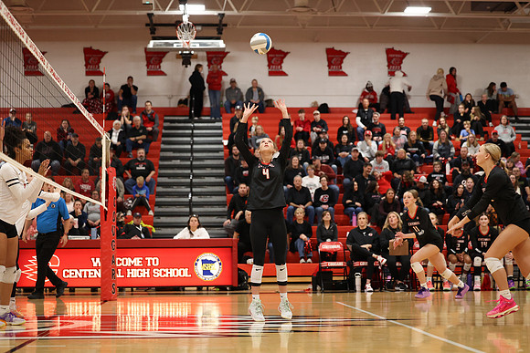 Centennial vs Coon Rapids Girls Varsity Volleyball 24