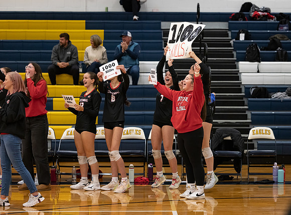 Centennial vs Totino-Grace Girls Varsity Volleyball 103