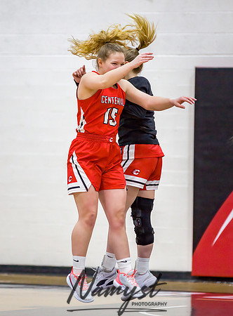 Centennial vs Spring Lake Park Girls Varsity Basketball 011