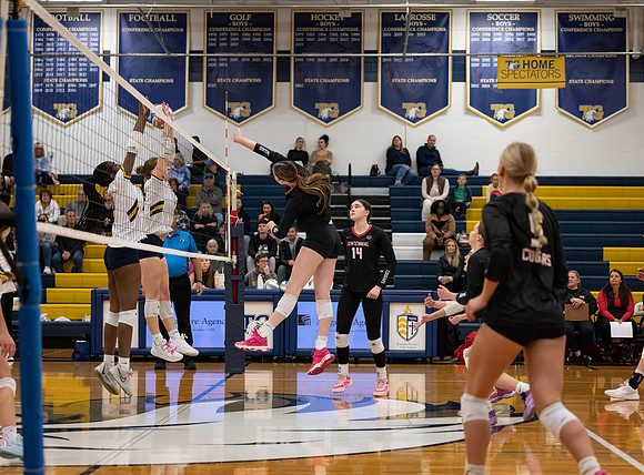 Centennial vs Totino-Grace Girls Varsity Volleyball 48