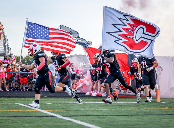 Centennial vs Maple Gove Varsity Football 88