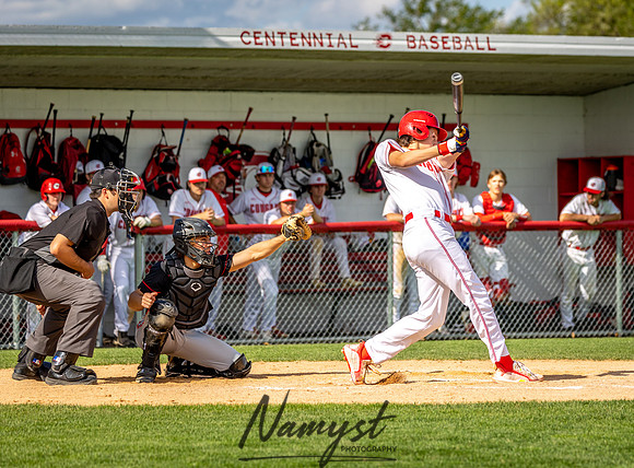 Centennial vs Duluth East Varsity Baseball 215