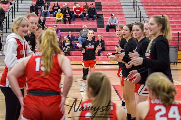 Centennial vs Andover Girls Varsity Basketball 014