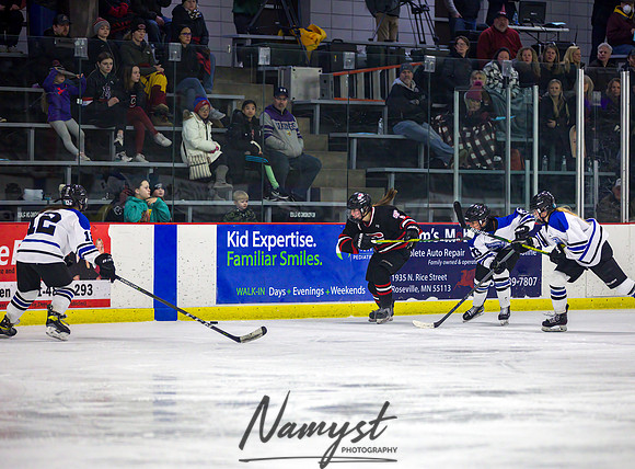 Centennial-Spring Lake Park vs Rogers Girls Varsity Hockey 146