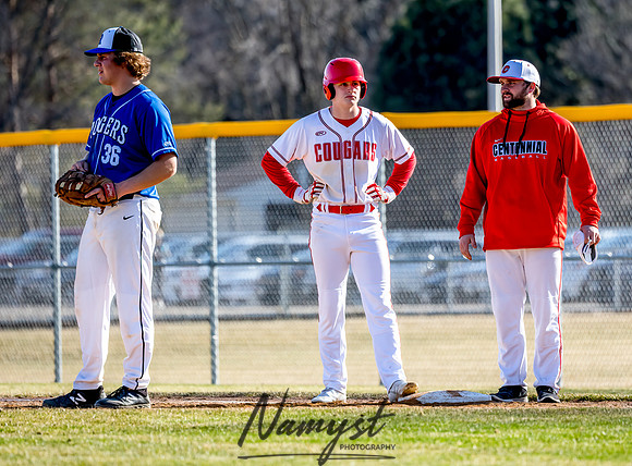 Centennial vs Rogers Varsity Baseball 210