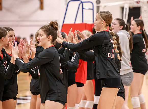 Centennial vs Coon Rapids Girls Varsity Volleyball 170