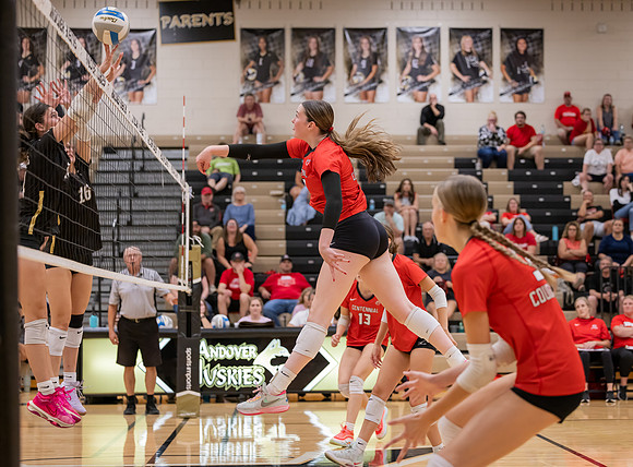 Centennial vs Andover Girls Varsity Volleyball 80