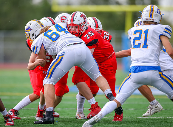 Centennial vs STMA JV Football 113
