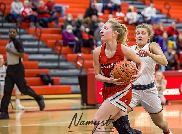 Centennial vs Maple Grove Girls JV Basketball 032
