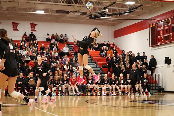 Centennial vs Coon Rapids Girls Varsity Volleyball 51