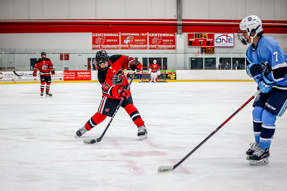 Centennial vs Blaine JV Hockey 62