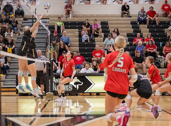 Centennial vs Andover Girls Varsity Volleyball 27