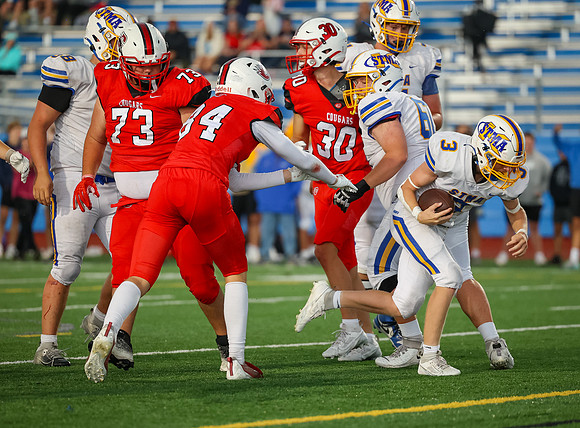 Centennial vs STMA JV Football 54