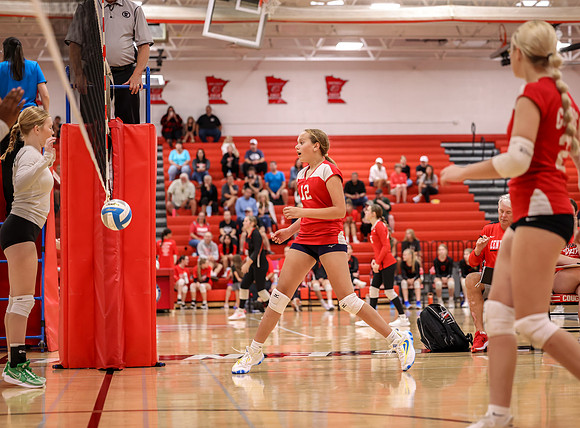 Centennial vs Mounds View Girls 9B Volleyball 48