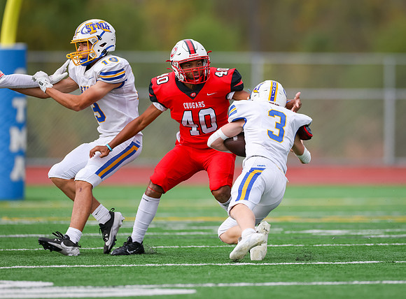 Centennial vs STMA JV Football 123