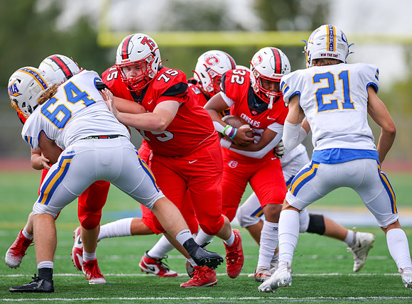 Centennial vs STMA JV Football 115