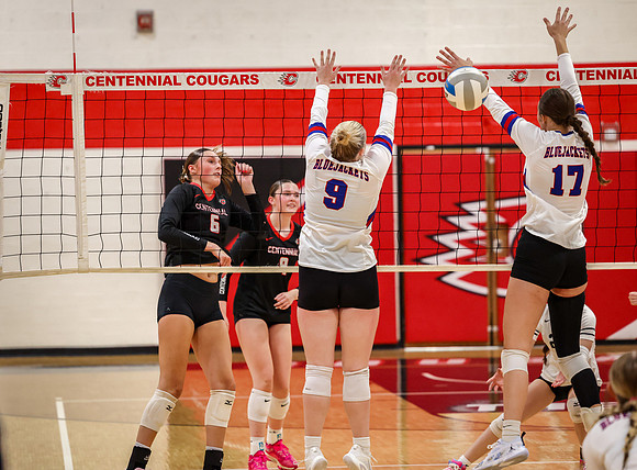 2801 Centennial vs Cambridge-Isanti Girls Varsity Volleyball