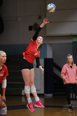 Centennial vs Blaine Girls Varsity Volleyball 67