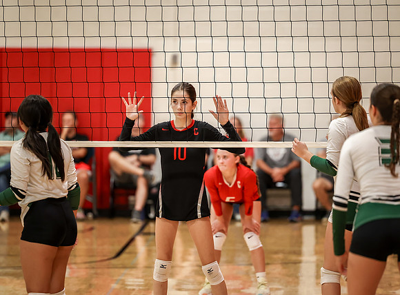 Centennial vs Mounds View Girls B Volleyball 41