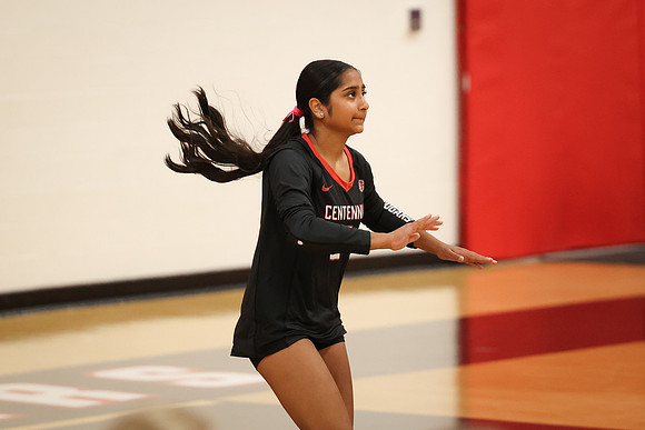 Centennial vs Coon Rapids Girls Varsity Volleyball 164