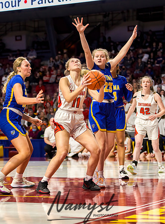 Centennial vs STMA Girls Basketball - State Tournament 221